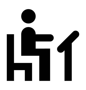  Öğrenci vektör simgesi