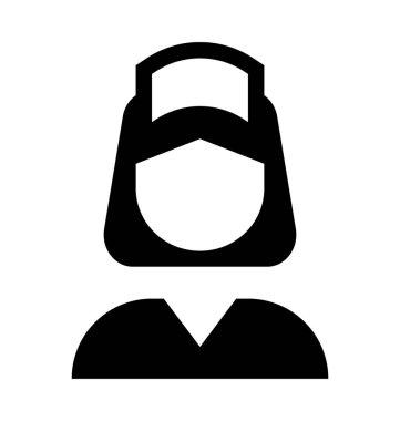  Hizmetçi vektör simgesi