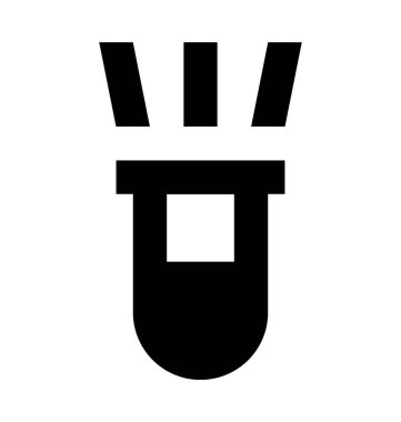  Meşale vektör simgesi