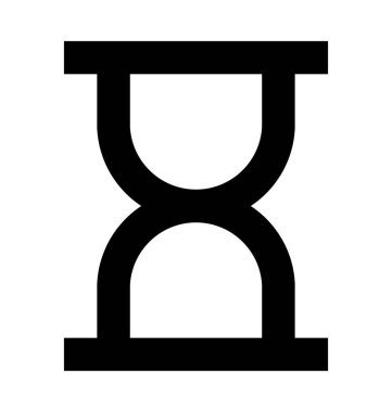  Kum Saati vektör simgesi