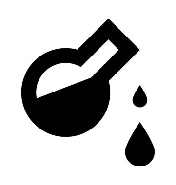  Konik Flask vektör simgesi