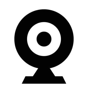  Web kamerası vektör simgesi