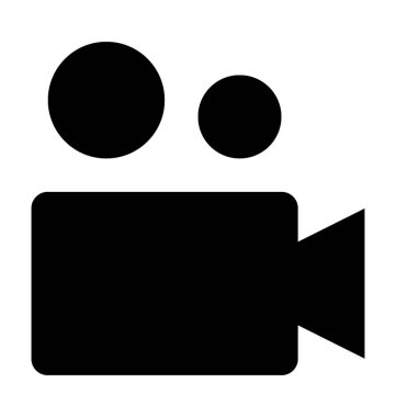  video kamera vektör simgesi