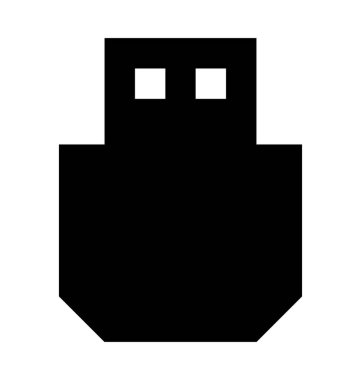  USB vektör simgesi