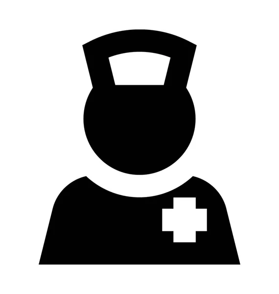 Nurse Vector Icon — Stock Vector