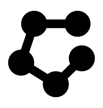  Atom vektör simgesi