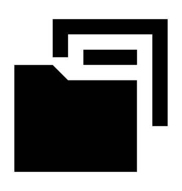  Dosya depolama vektör simgesi 