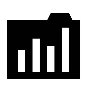  Grafik depolama vektör simgesi