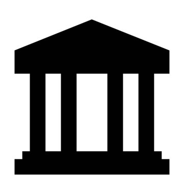  Mahkeme vektör simge oluşturma