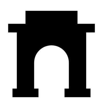  Kulübe vektör simgesi