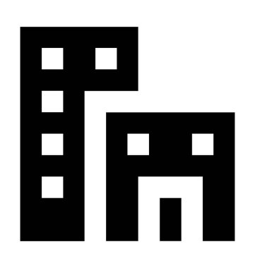  İkamet Flats vektör simgesi