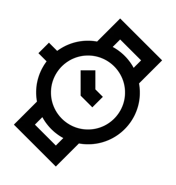 Armbandsur vektor icon — Stock vektor