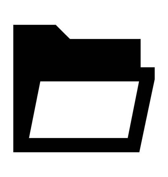 Folder Vector Icon — Stock Vector