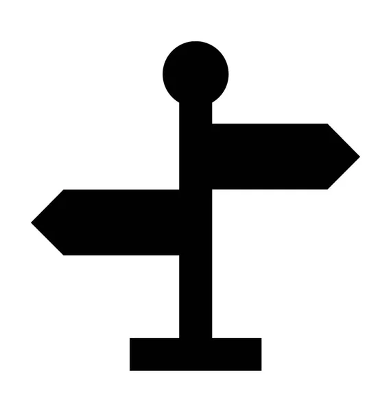 Wegweiser-Symbol — Stockvektor