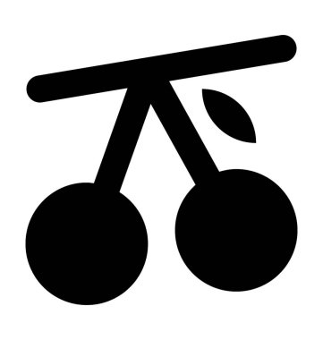  Kiraz vektör simgesi