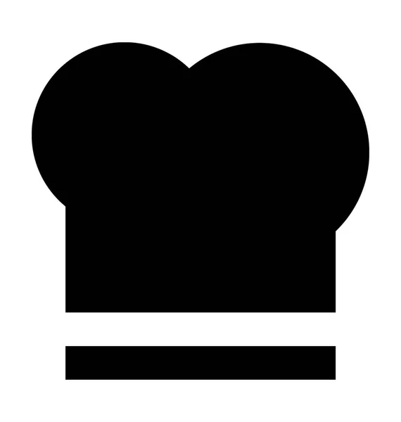 Szef kuchni kapelusz wektor ikona — Wektor stockowy