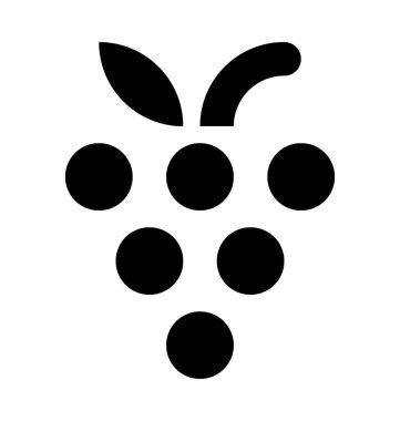  üzüm vektör simgesi