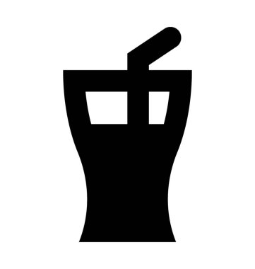  Soğuk içecek vektör simgesi