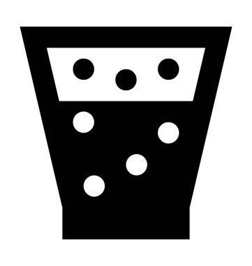  alkol cam vektör simgesi