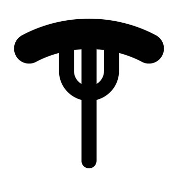  Domuz sucuğu vektör simgesi