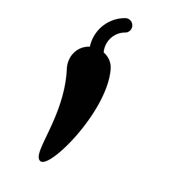 Chili peper vector pictogram — Stockvector