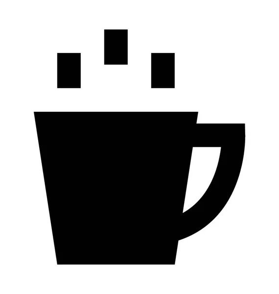 Icona vettore tazza di tè — Vettoriale Stock