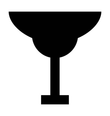  şarap cam vektör simgesi