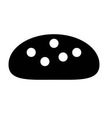  Fransız baget vektör simgesi