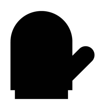  Mitten vektör simgesi