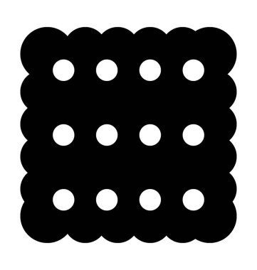 Apple vektör simge yiyecek ve içecek satırı vektör simgesi.