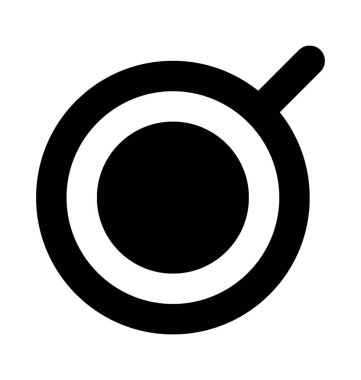 Hindistan cevizi içki vektör simge yiyecek ve içecek satırı vektör simgesi.