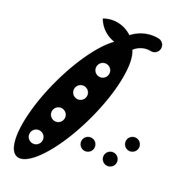 Kızarmış yumurta vektör simge yiyecek ve içecek satırı vektör simgesi.