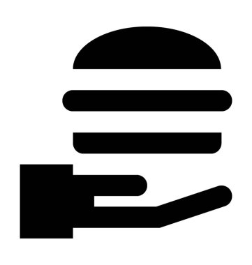 Kızarmış yumurta vektör simge yiyecek ve içecek satırı vektör simgesi.