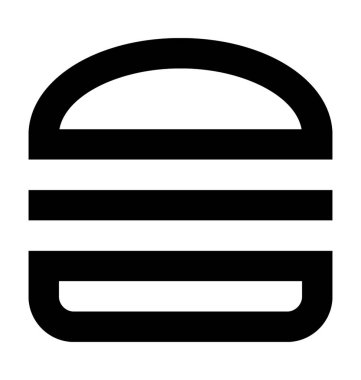 Kızarmış yumurta vektör simge yiyecek ve içecek satırı vektör simgesi.