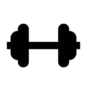  Dumbbell vektör simgesi