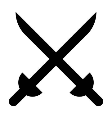  Kılıç vektör simgesi