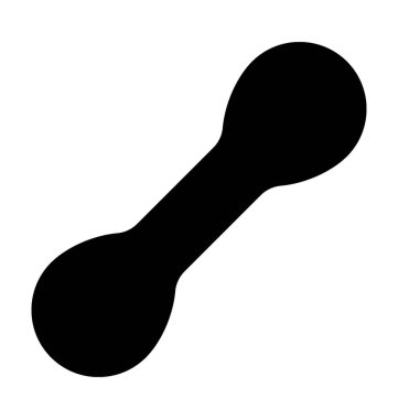  Dumbbell vektör simgesi