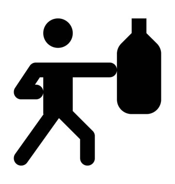  Boksör vektör simgesi