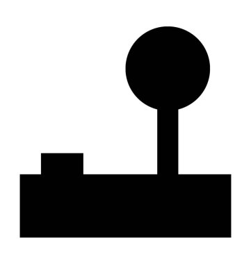  joystick vektör simgesi