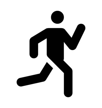  Runner vektör simgesi