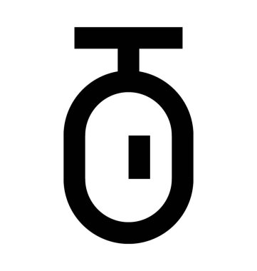  Yumruk torbası vektör simgesi