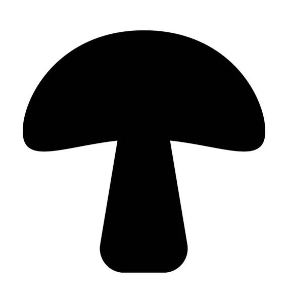Mushroom Vector Icon — Stock Vector