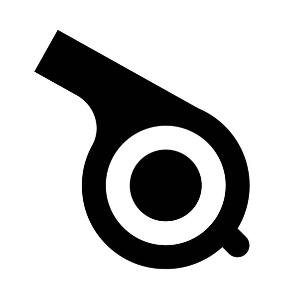 Whistle Vector Icon — Stock Vector