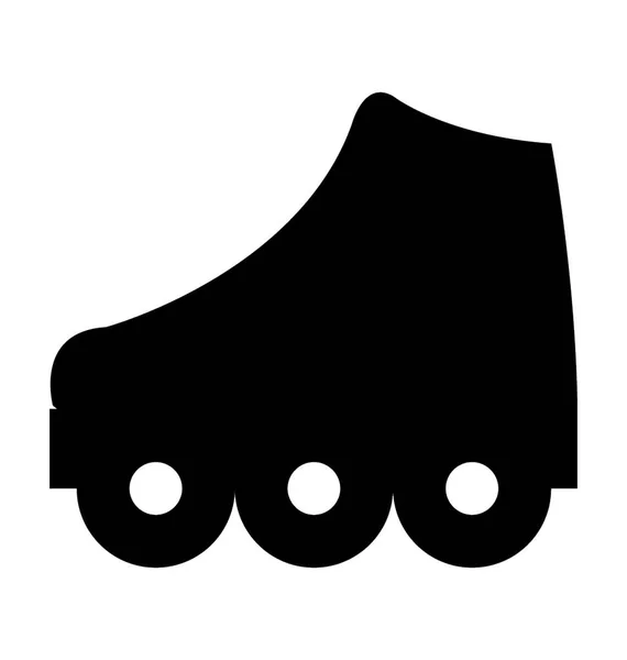 Skates Shoes Vector Icon — Stock Vector