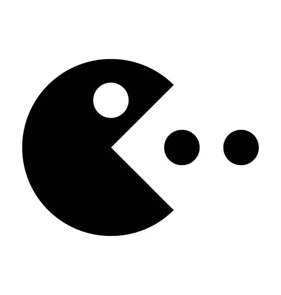 Icône vectorielle Pacman — Image vectorielle