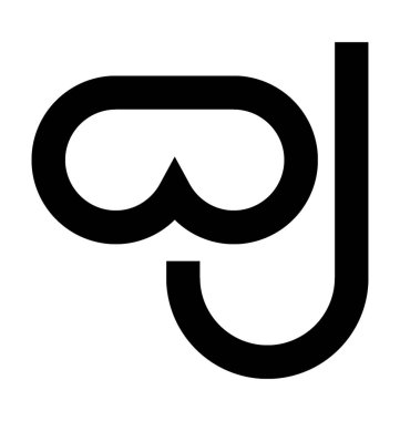  Şnorkel maskesi vektör simgesi