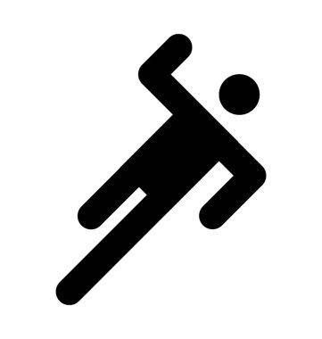  Runner vektör simgesi