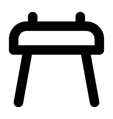  Topuz atlama vektör simgesi