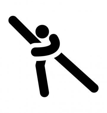  Cirit atıcısı vektör simgesi