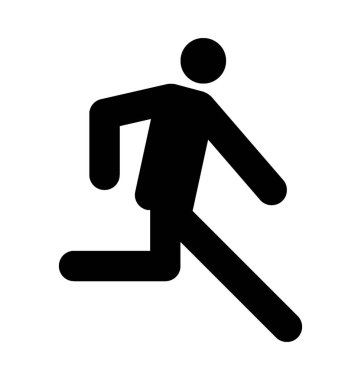  Runner vektör simgesi